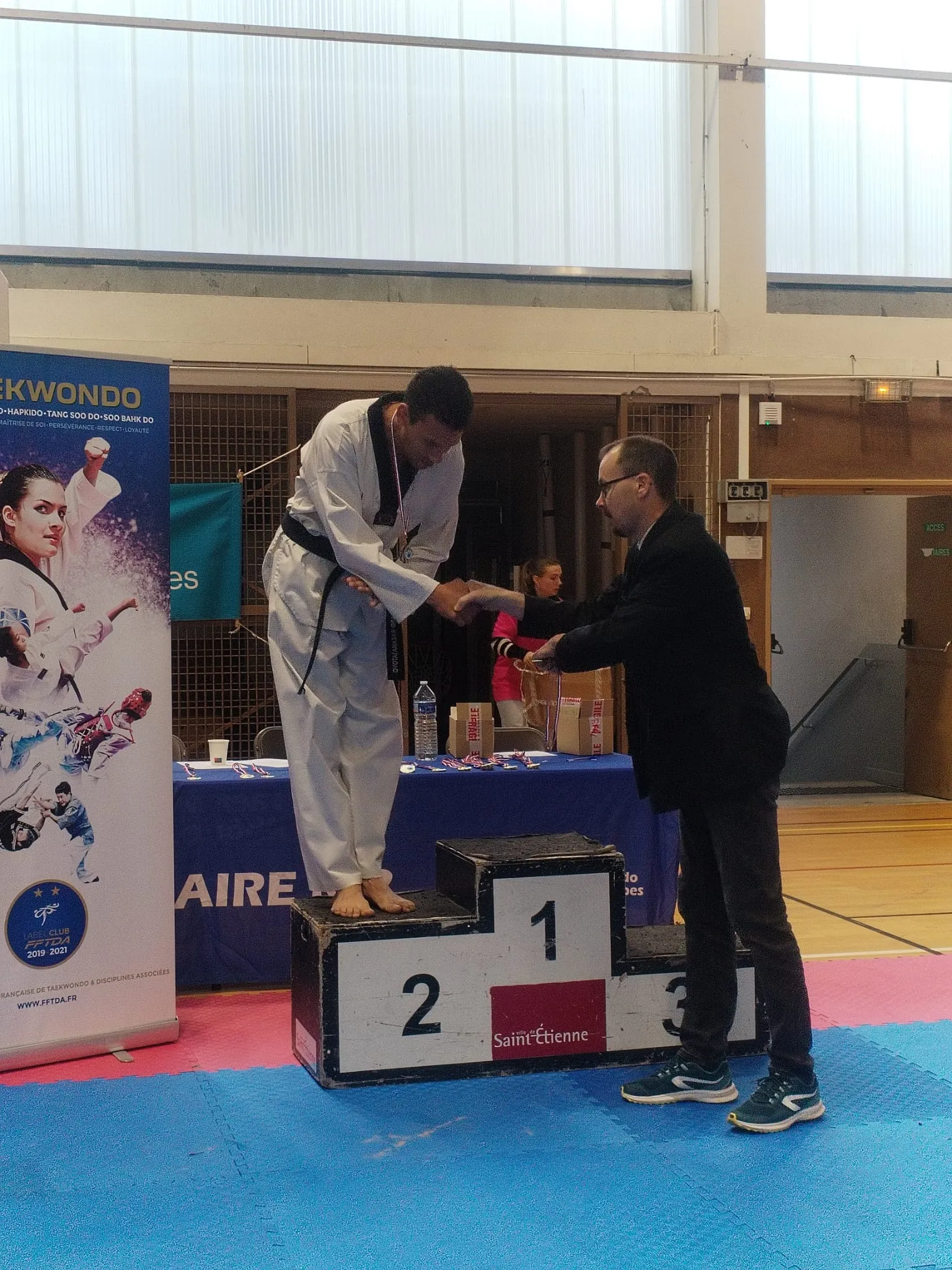 Podium Jeremy Vice Champion de Région